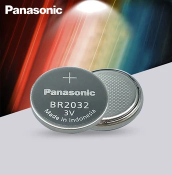2 KS/Veľa Originálnych Panasonic 3V BR2032 Batérie BR 2032 Vysokej teploty, Tlačidlo gombíkovej Batérie